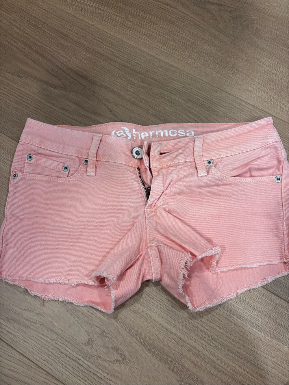Pink Women’s Denim Shorts from bullhead denim